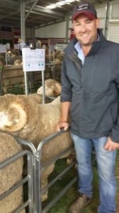 NSW woolgrower Alex Wheelright