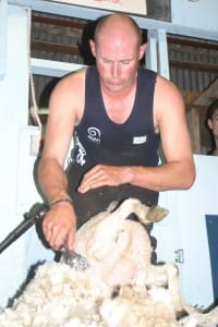 Finely balanced Romney Shears winner David Buick at Warrnambool.