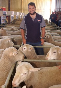 The Sheep CRC's calendar features Jamie Heinrich, who has returned to his family’s Ella Matta White Suffolk and Poll Merino Stud in South Australia, after three years working for Thomas Foods International.