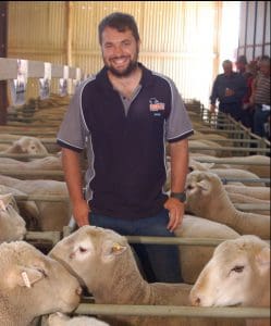 The Sheep CRC's calendar features Jamie Heinrich, who has returned to his family’s Ella Matta White Suffolk and Poll Merino Stud in South Australia, after three years working for Thomas Foods International.