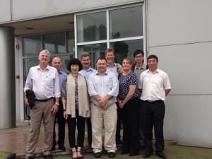 WPA directors met with Chinese wool industry leaders.