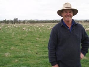 Baynton sheep producer Gerard Ryan