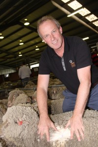 Wool exporter Chris Kelly.