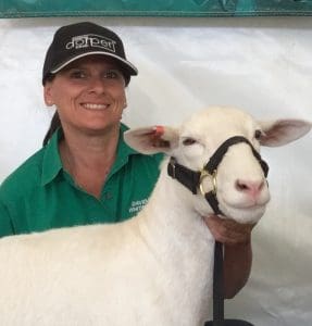 Dorper Sheep Society of Australia Donna Emmerton, is keen to make Dorper the ‘lamb of choice’. 