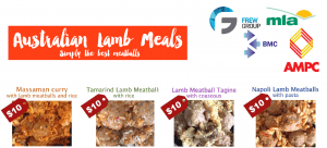 Australian Lamb Meals Lambex 2016