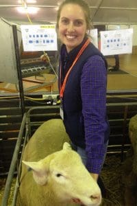 Lambex AWSA Young Guns winner Elise Bowen.