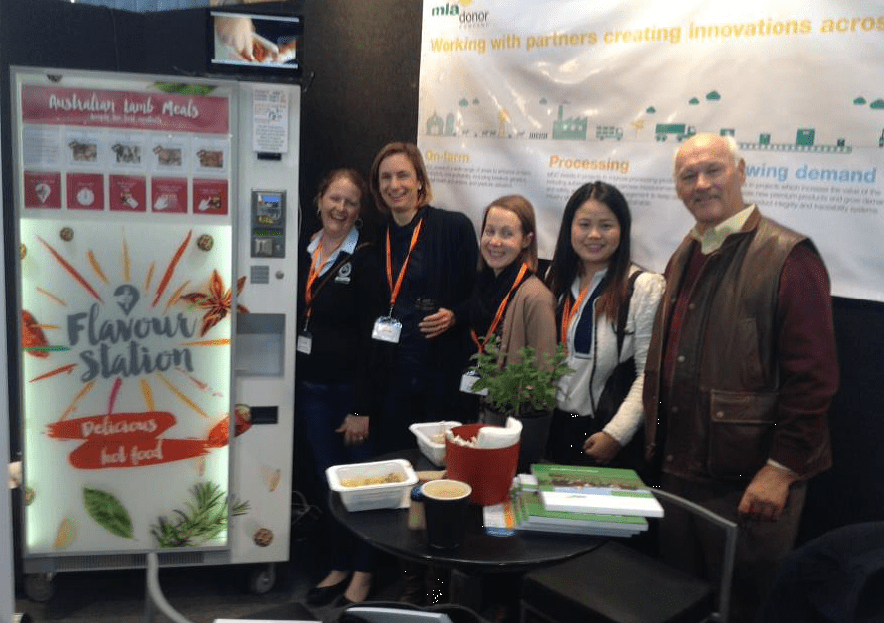 Australian Lamb Meals' Flavour Station was a hit at Lambex 2016