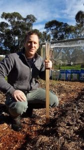 Rainwatcher organiser Brad Henderson