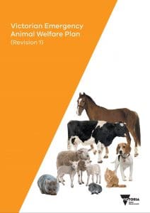 Vic Emergency Animal Welfare Plan Oct 14-16
