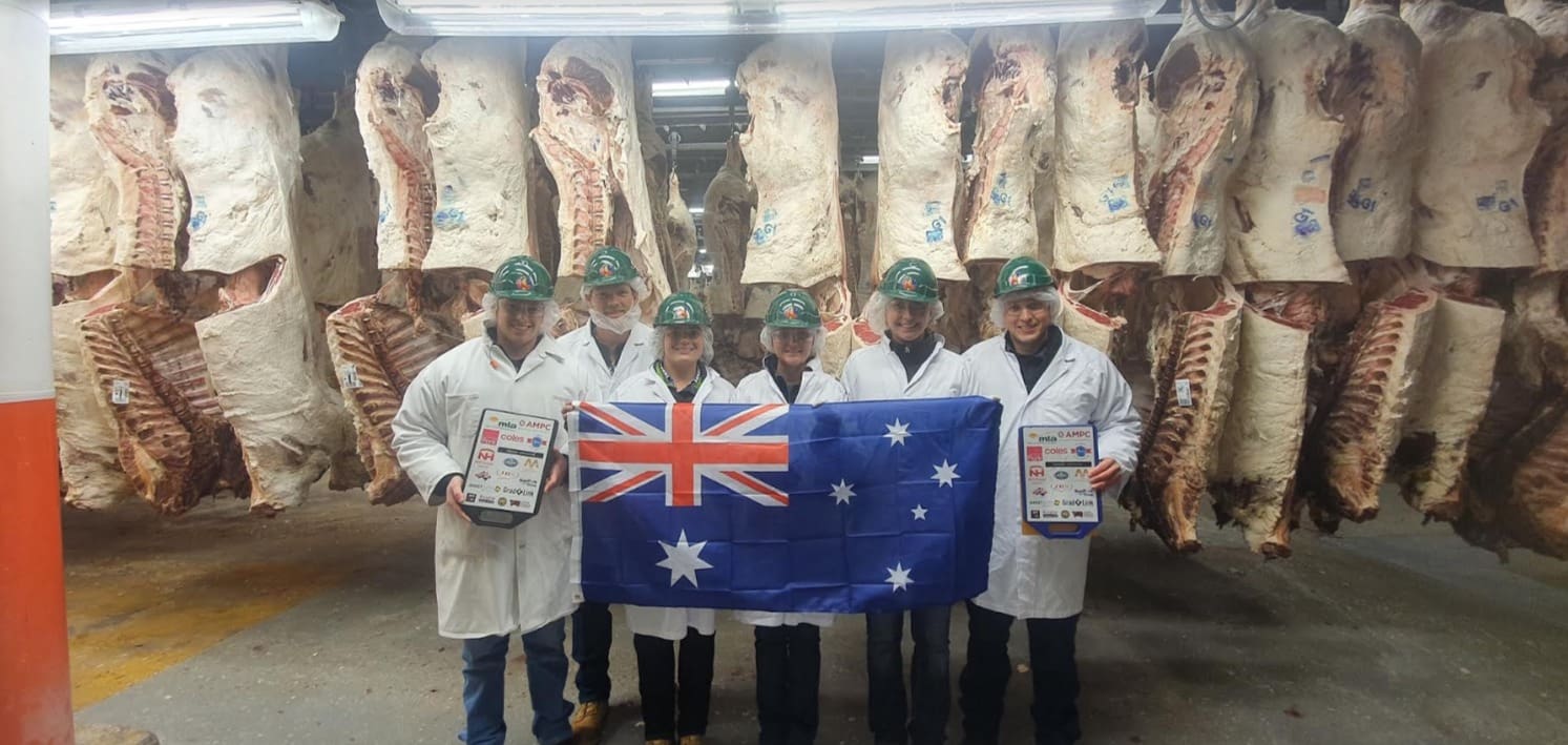 The Australian 2020 Australian Intercollegiate Meat Judging team