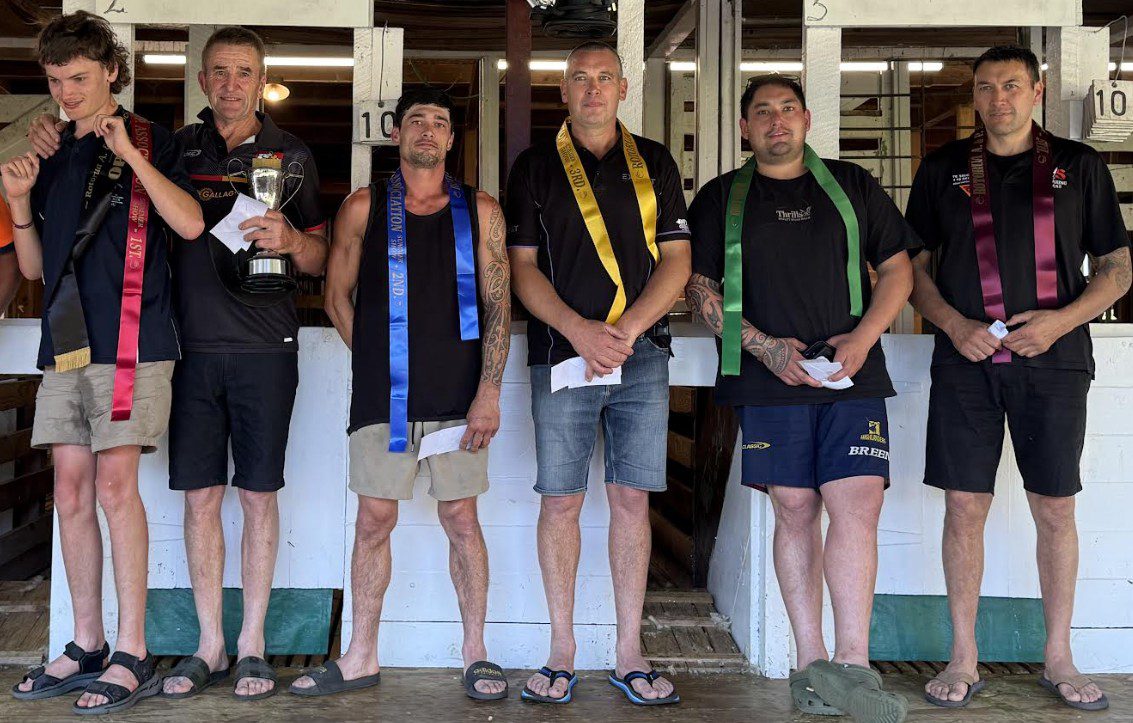 Veteran NZ shearer Digger Balme wins at Rotorua for son Kyle - Sheep ...